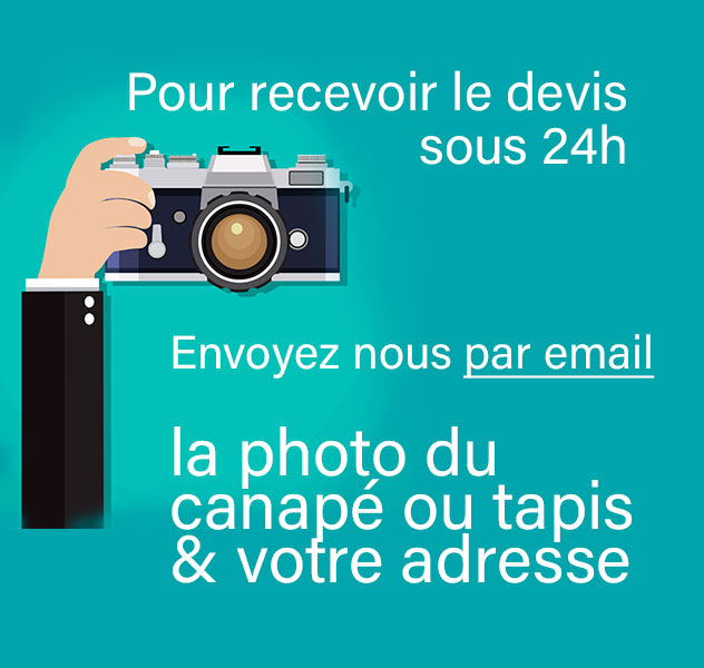 envoyez la photo de vos tissus